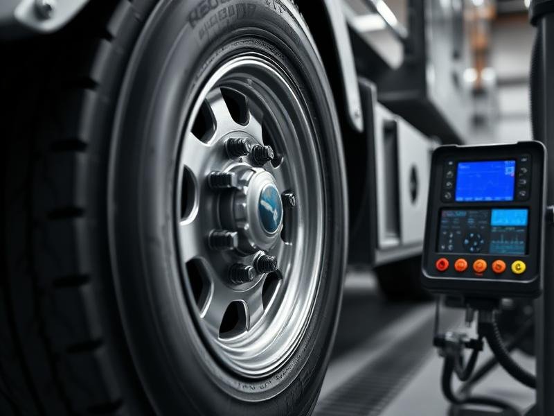 Truck alignment equipment