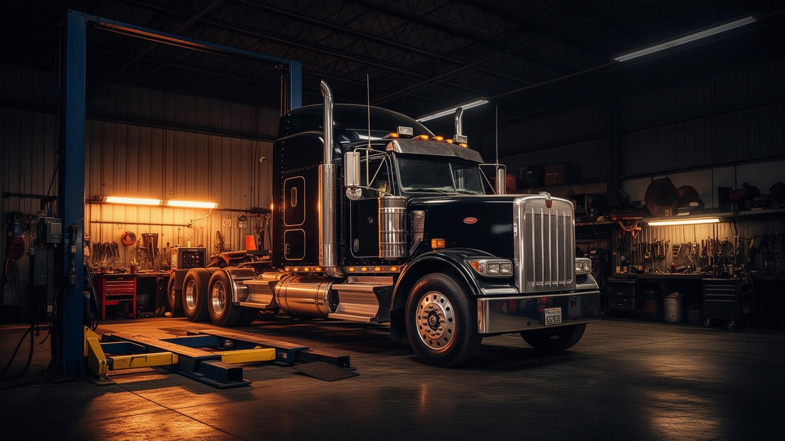 Semi truck service
